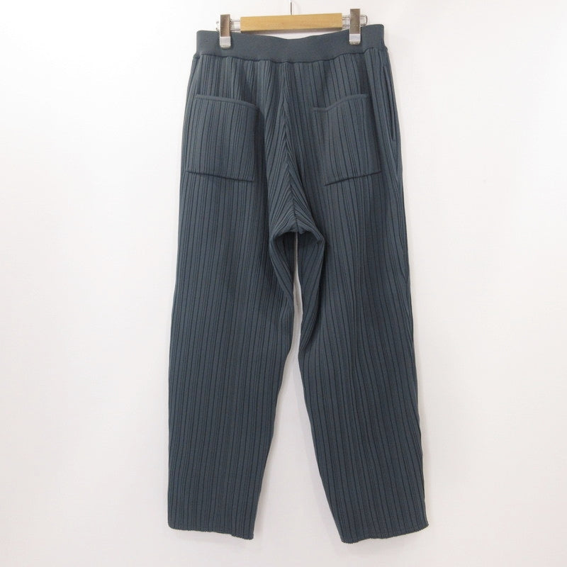 【中古】YOKE | ヨーク PLEATED KNIT LOUNGE PANTS パンツ YK22SS0359S ブルー サイズ:3