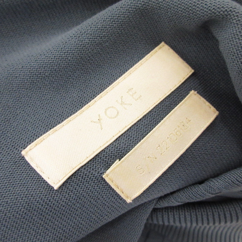 【中古】YOKE | ヨーク PLEATED KNIT LOUNGE PANTS パンツ YK22SS0359S ブルー サイズ:3