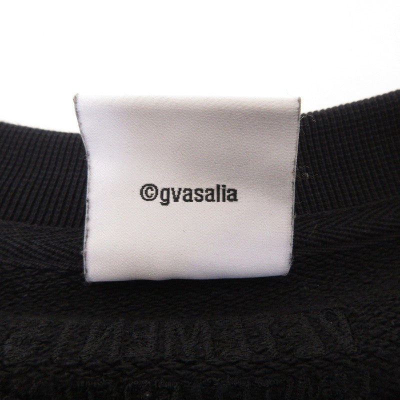 【中古】VETEMENTS | ヴェトモンベトモン MY NAME IS VETEMENTS SWEATSHIRT スウェット 並行品 ブラック サイズ:M