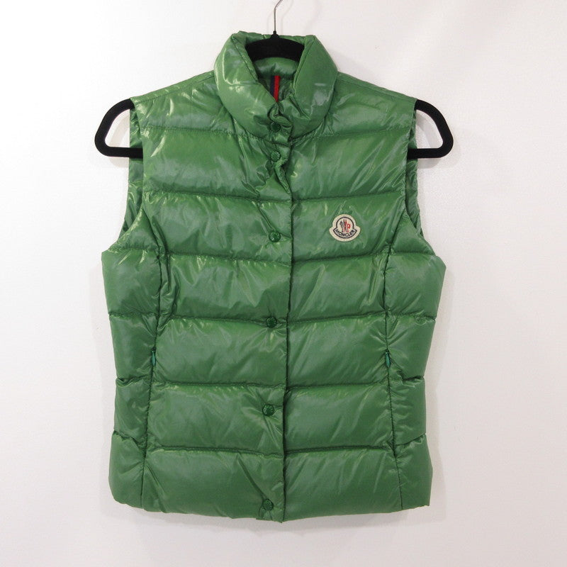 【中古】MONCLER | モンクレール GHANA ダウンベスト 48342/50/68950 グリーン
