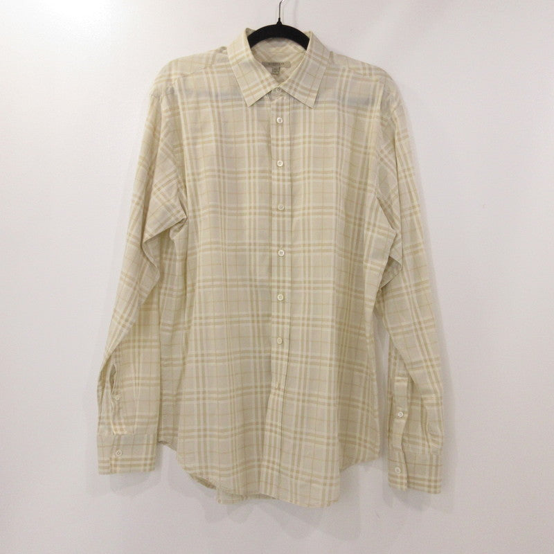 【中古】BURBERRY LONDON | バーバリーロンドン 長袖シャツ 並行品 サイズ:L