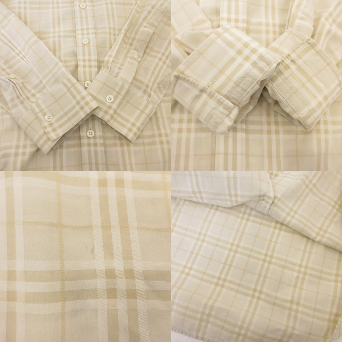 【中古】BURBERRY LONDON | バーバリーロンドン 長袖シャツ 並行品 サイズ:L