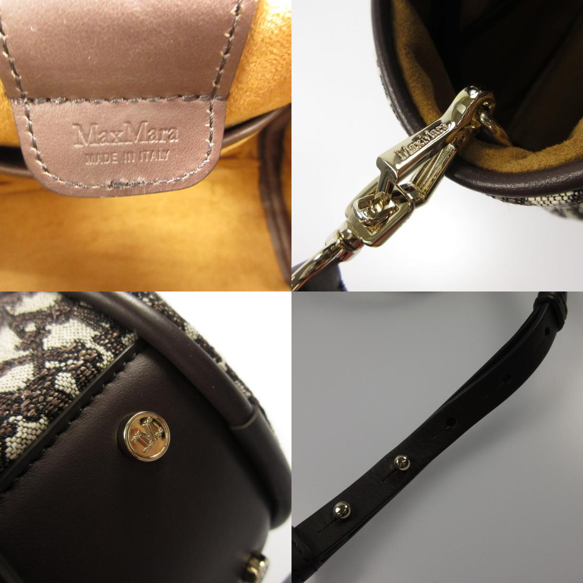 【中古】MAX MARA | マックスマーラ ジャガードミニバック その他バッグ 14-57-10231
