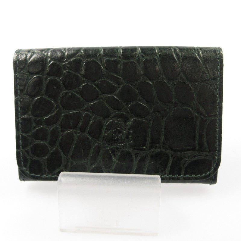 【中古】IL BISONTE | イルビゾンテ カードケース 5402305593 グリーン