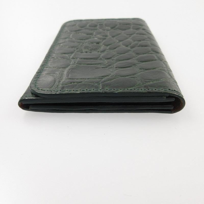 【中古】IL BISONTE | イルビゾンテ カードケース 5402305593 グリーン