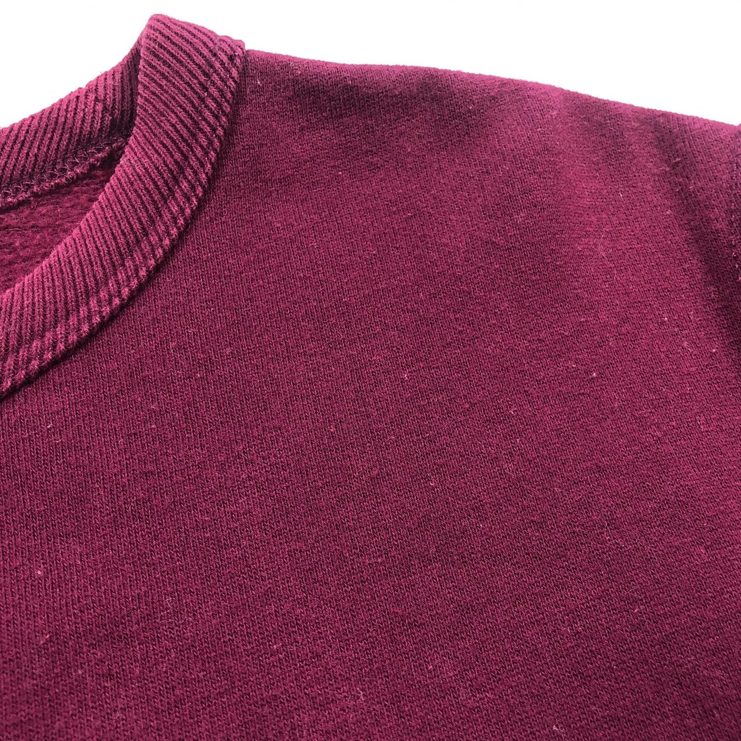 【中古】POLO RALPH LAUREN | ポロ・ラルフローレン ダブルニットスウェットシャツ スウェット ボルドー/バーガンディー サイズ:M