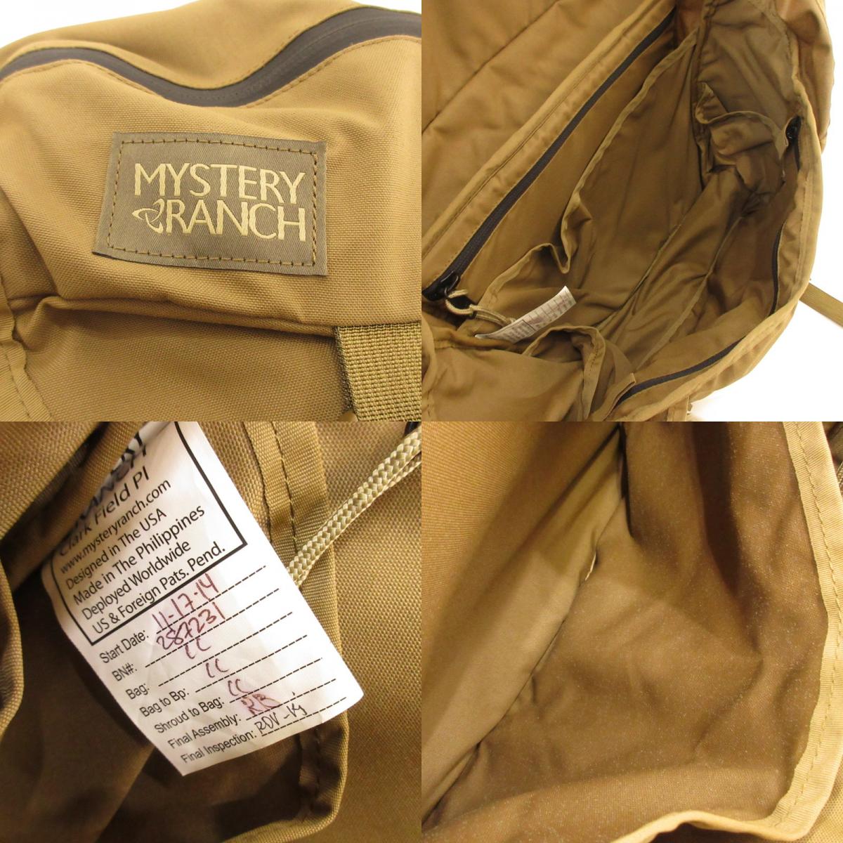 【中古】MYSTERY RANCH | ミステリーランチ OUTSIDER メッセンジャーバッグ コヨーテ