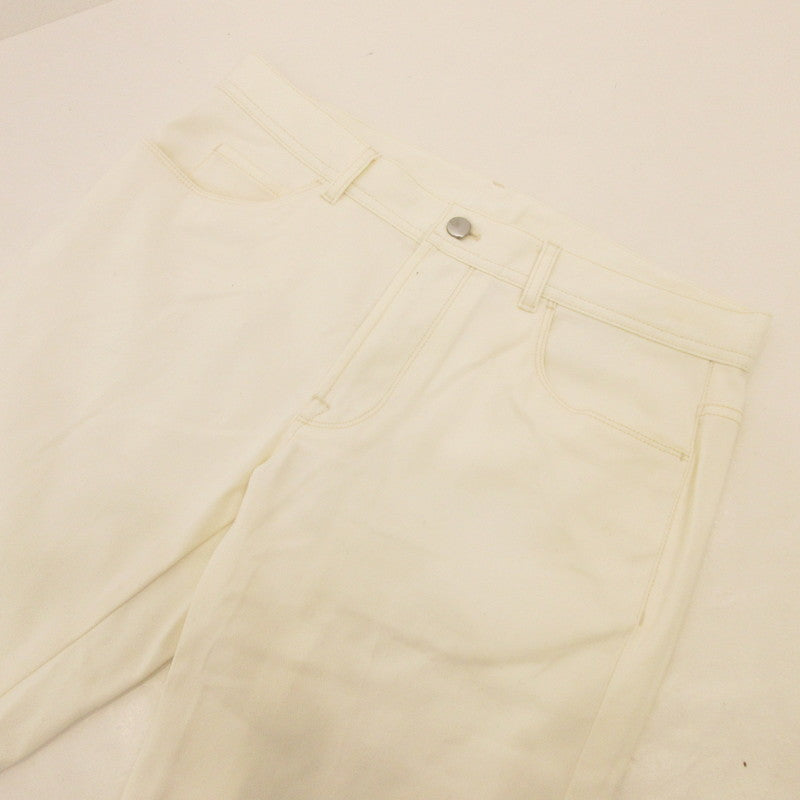 【中古】MONCLER | モンクレール PANTALONE 5 TASCHE パンツ F20912A72810 国内正規品 ホワイト サイズ:50