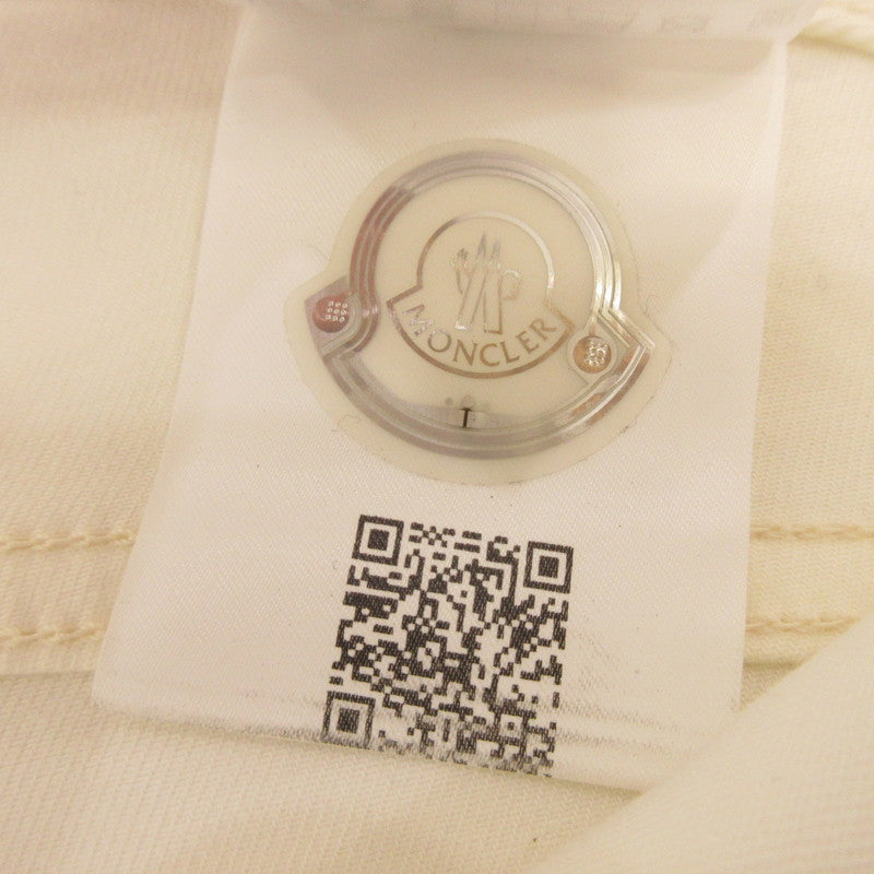 【中古】MONCLER | モンクレール PANTALONE 5 TASCHE パンツ F20912A72810 国内正規品 ホワイト サイズ:50