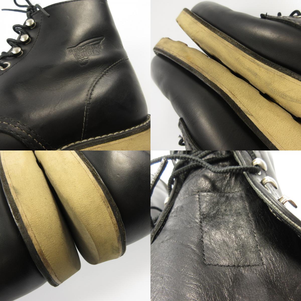 【中古】RED WING | レッドウィング 6-inch Classic Round ブーツ 8165 ブラック 26cm