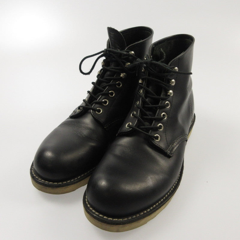 【中古】RED WING | レッドウィング 6-inch Classic Round ブーツ 8165 ブラック 26cm