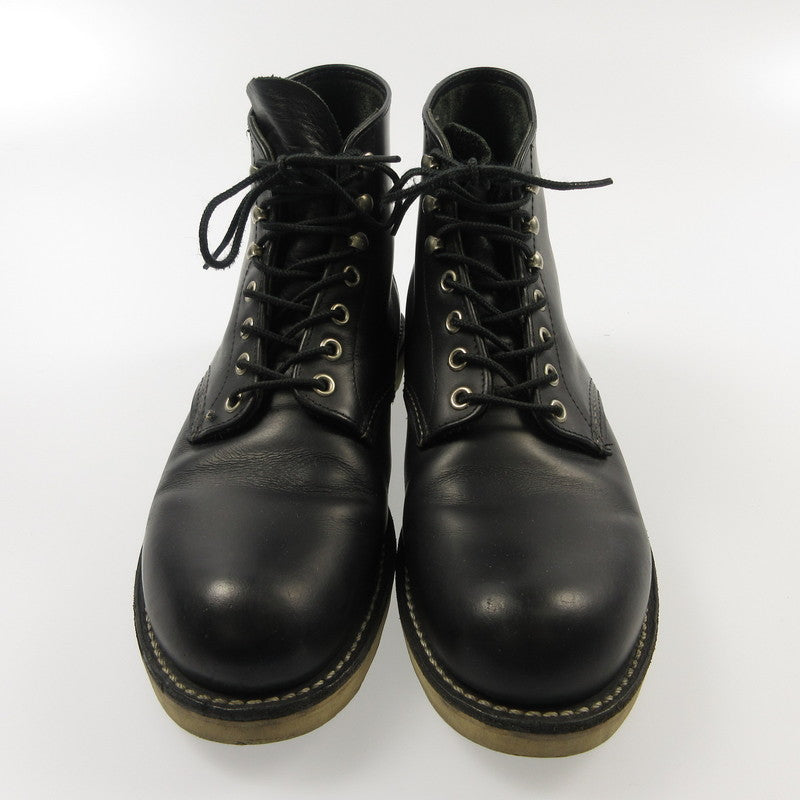 【中古】RED WING | レッドウィング 6-inch Classic Round ブーツ 8165 ブラック 26cm