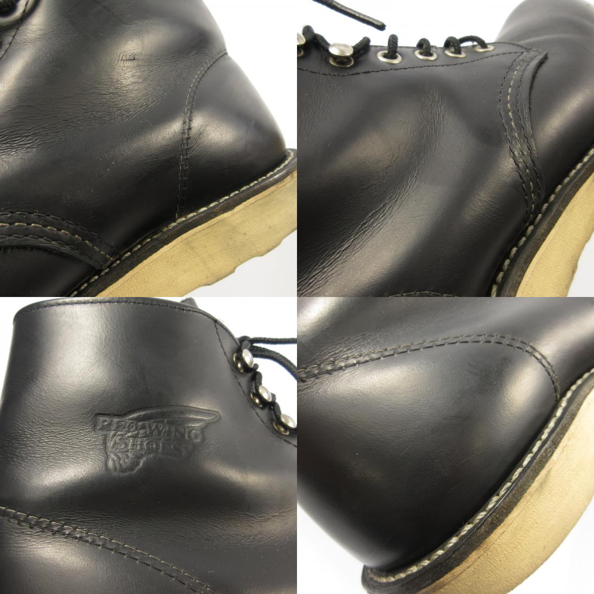 【中古】RED WING | レッドウィング 6-inch Classic Round ブーツ 8165 ブラック 26cm