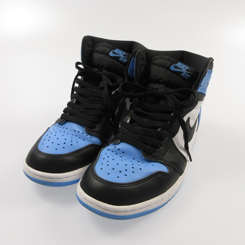 【中古】NIKE | ナイキ AIR JORDAN 1 HIGH OG “UNIVERSITY BLUE” スニーカー DZ5485-400 ライトブルー 27cm