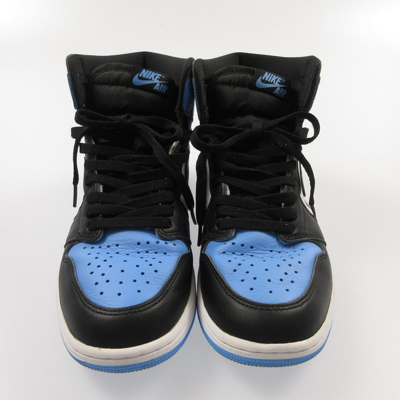 【中古】NIKE | ナイキ AIR JORDAN 1 HIGH OG “UNIVERSITY BLUE” スニーカー DZ5485-400 ライトブルー 27cm