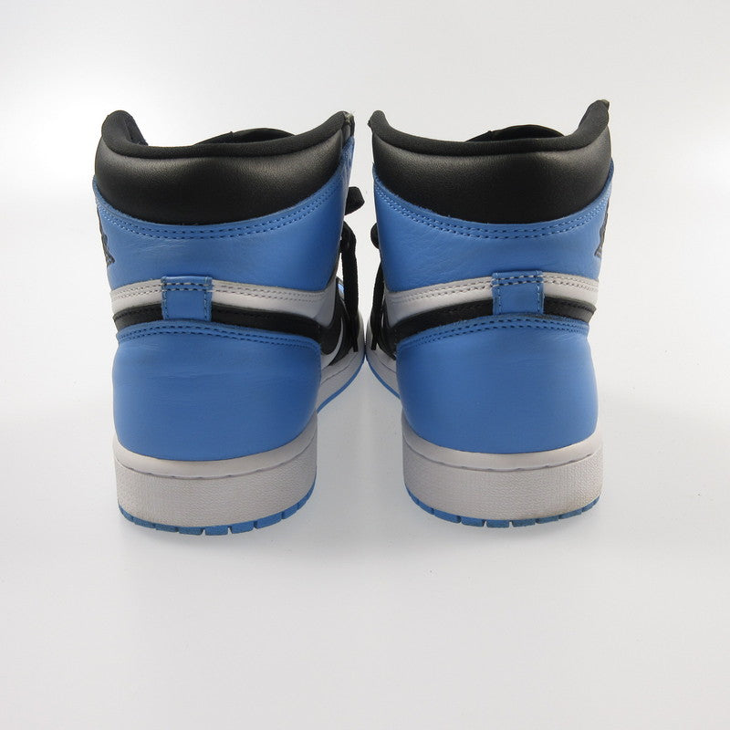 【中古】NIKE | ナイキ AIR JORDAN 1 HIGH OG “UNIVERSITY BLUE” スニーカー DZ5485-400 ライトブルー 27cm