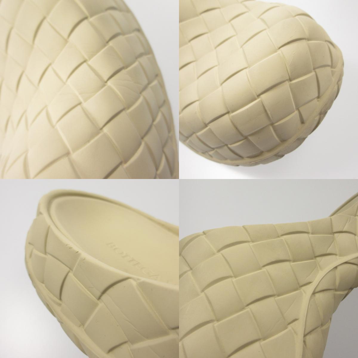 【中古】BOTTEGA VENETA | ボッテガヴェネタ Braided Rubber Slippers スリッポン 741339