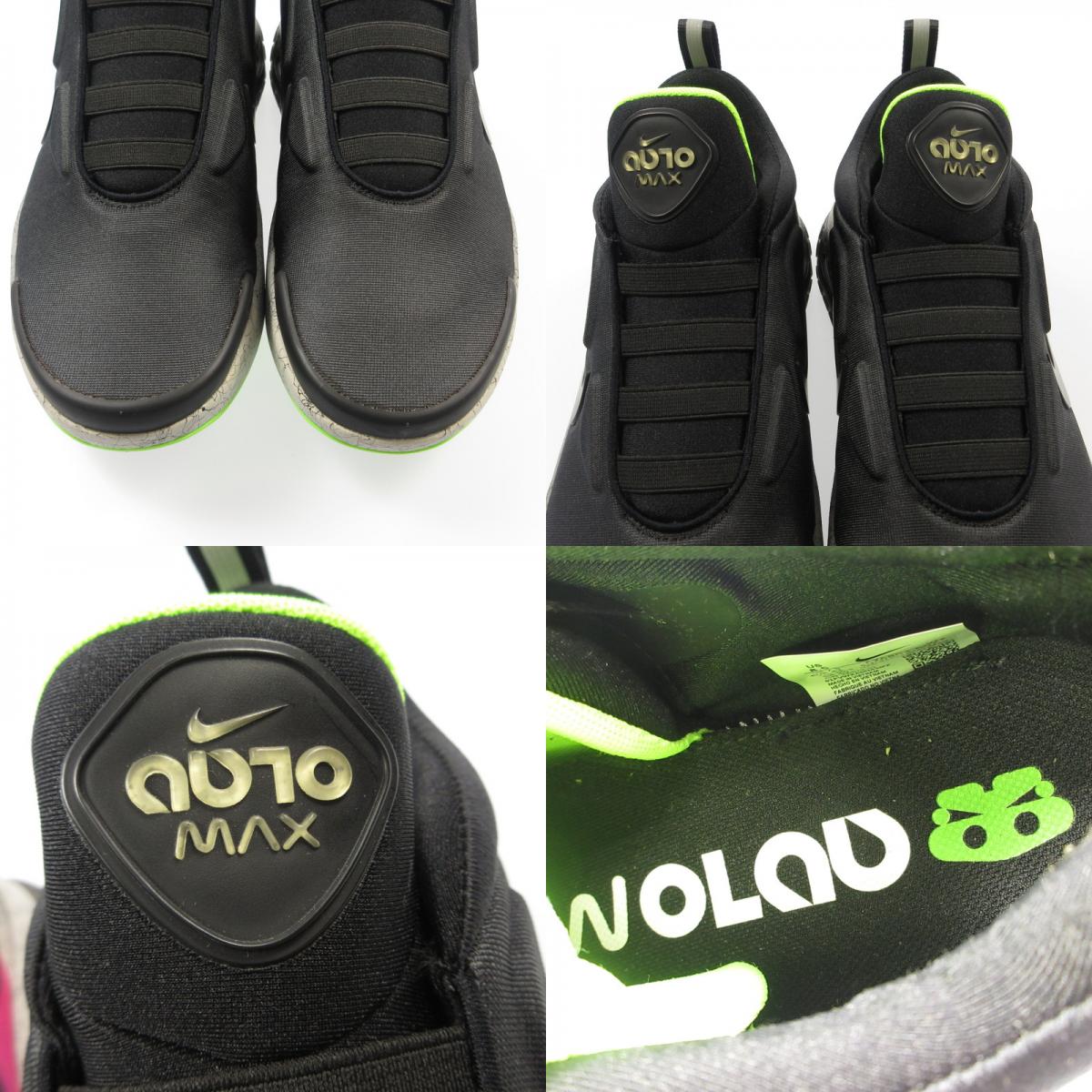 【中古】NIKE | ナイキ Adapt Auto Max 'Fire Berry' スニーカー CZ6804-001 ブラック 26.5cm