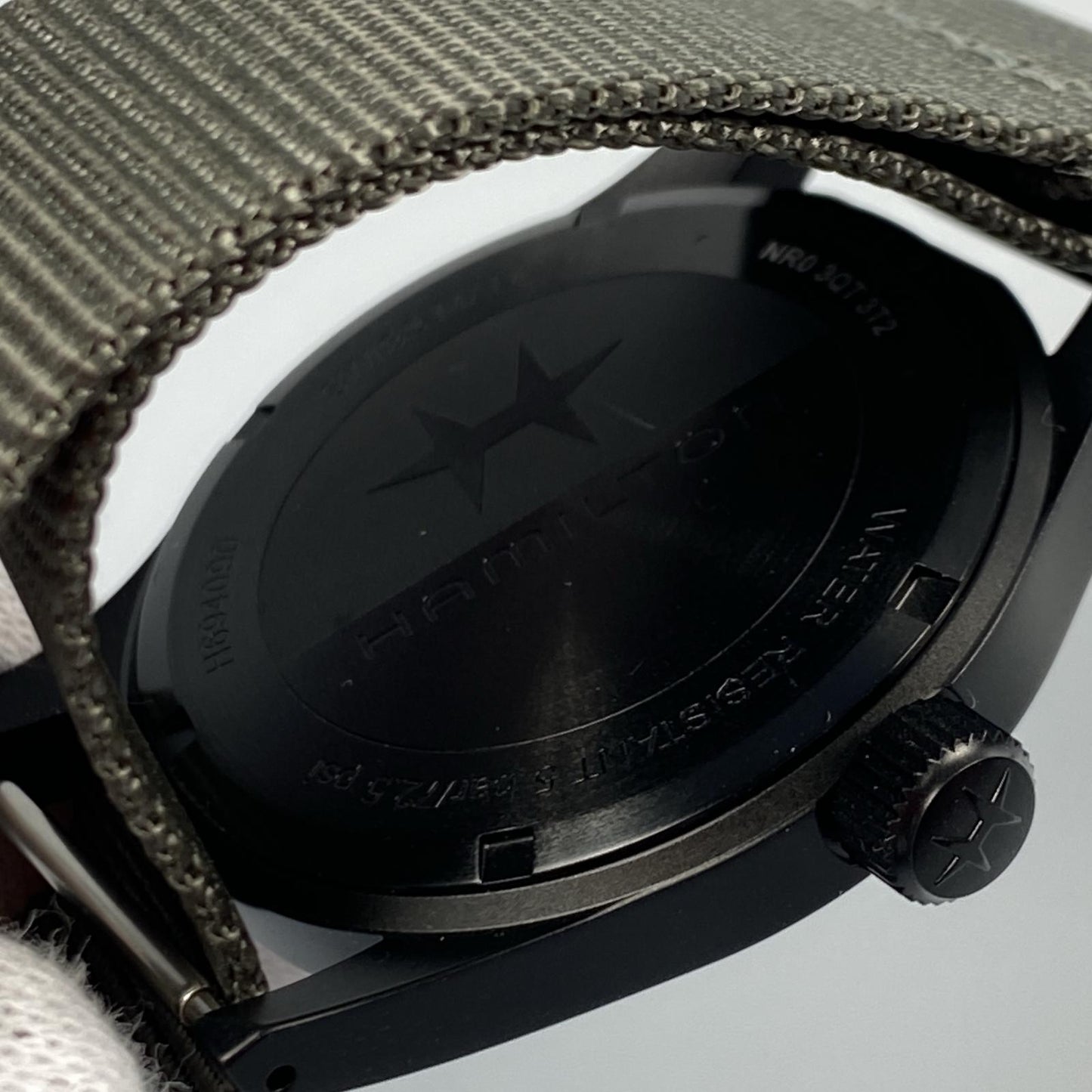 【中古】HAMILTON | ハミルトン KHAKI FIELD Mechanical 腕時計 H69409930 日差-4秒 ブラック