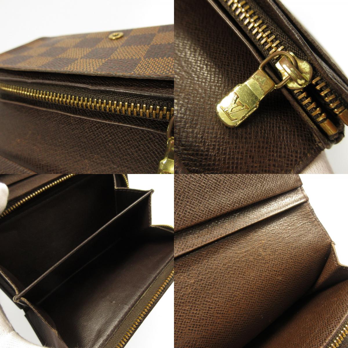 【中古】LOUIS VUITTON | ルイ・ヴィトン ポルトモネビエトレゾール 長財布 N61730