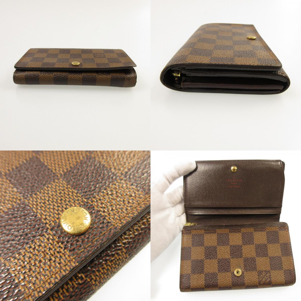 【中古】LOUIS VUITTON | ルイ・ヴィトン ポルトモネビエトレゾール 長財布 N61730