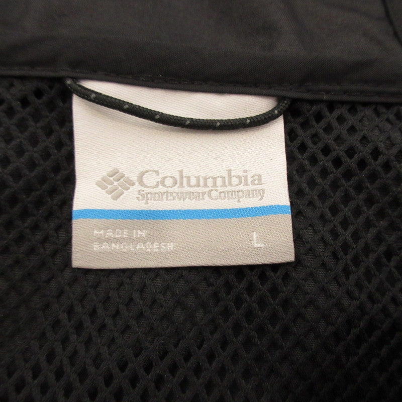 【中古】Columbia | コロンビア Spire Valley Windbreaker ナイロンジャケット WR7658 ブラック サイズ:L