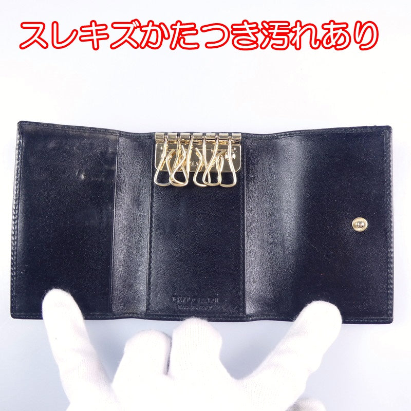 【中古】BVLGARI | ブルガリ コレツィオーネ キーケース 32438