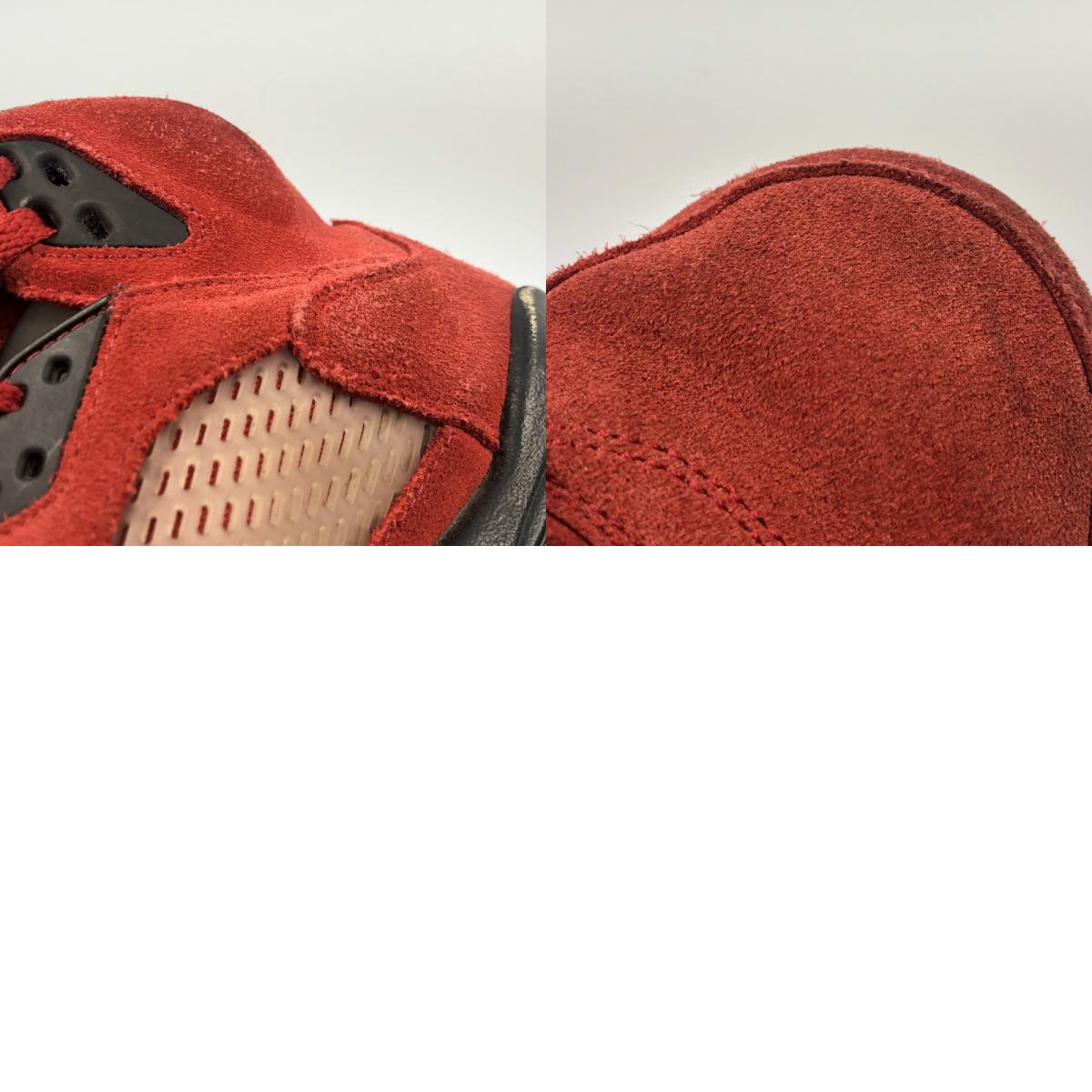【中古】NIKE | ナイキ AIR JORDAN 5 RETRO 'RAGING BULL' スニーカー DD0587-600 レッド 27cm