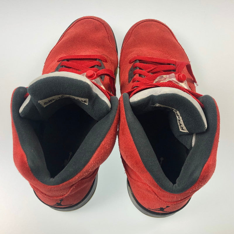 【中古】NIKE | ナイキ AIR JORDAN 5 RETRO 'RAGING BULL' スニーカー DD0587-600 レッド 27cm