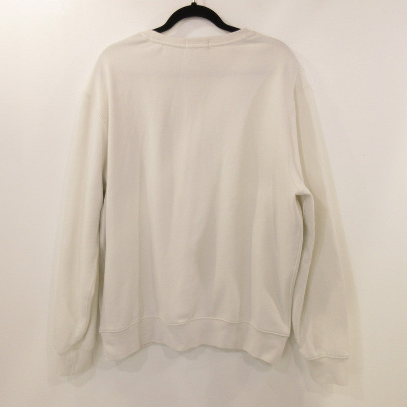 【中古】POLO RALPH LAUREN | ポロ・ラルフローレン HOLIDAY BEAR FLEECE CREW スウェット RL710953718 ホワイト サイズ:L