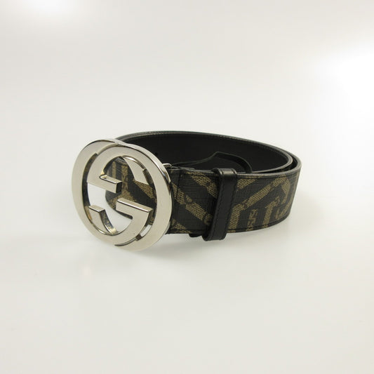 【中古】GUCCI | グッチ インターロッキングG ベルト 411924 KVW1N