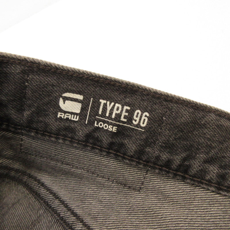 【中古】G-STAR | ジースター Type 96 Loose Jeans デニムパンツ D23693 D490 G849 グレー サイズ:30