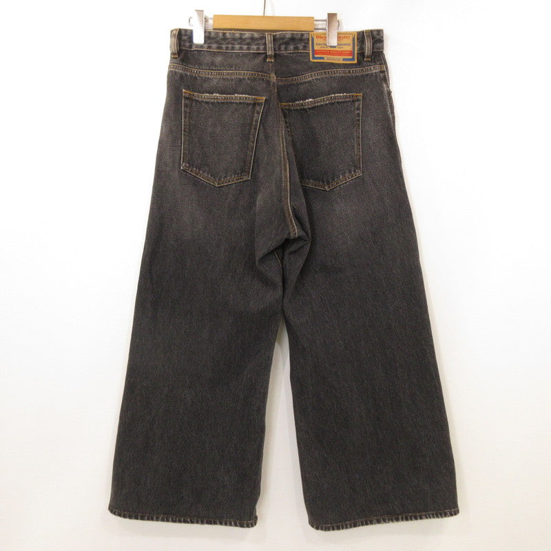 【中古】DIESEL | ディーゼル RELAXED JEANS D-RISE デニムパンツ A06371 007F6 グレー サイズ:32