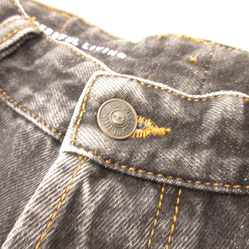 【中古】DIESEL | ディーゼル RELAXED JEANS D-RISE デニムパンツ A06371 007F6 グレー サイズ:32