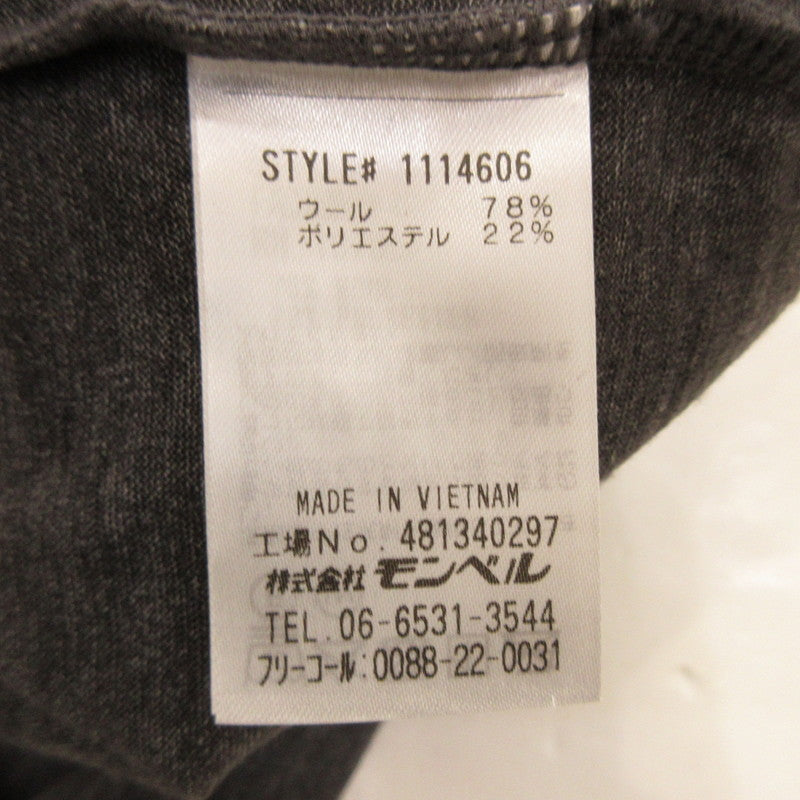 【中古】mont-bell | モンベル Merino Wool Puls Light Long Sleeve T 長袖Tシャツ 1114606 グレー サイズ:M