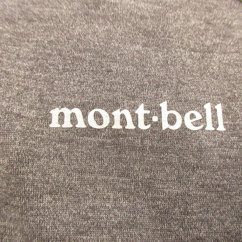 【中古】mont-bell | モンベル Merino Wool Puls Light Long Sleeve T 長袖Tシャツ 1114606 グレー サイズ:M
