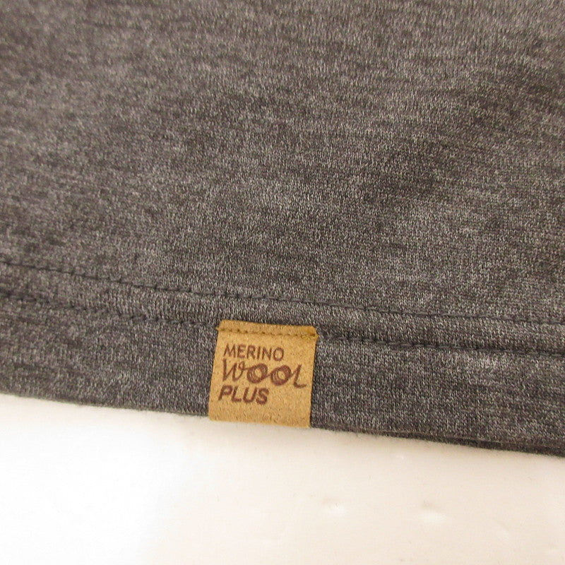 【中古】mont-bell | モンベル Merino Wool Puls Light Long Sleeve T 長袖Tシャツ 1114606 グレー サイズ:M