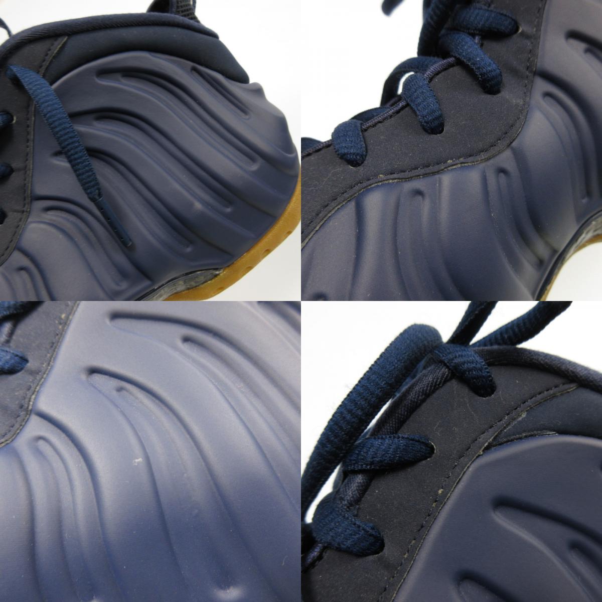 【中古】NIKE | ナイキ AIR FOAMPOSITE ONE スニーカー 314996-405 ネイビー 27cm