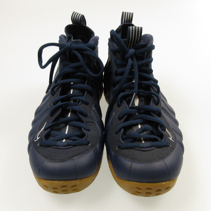 【中古】NIKE | ナイキ AIR FOAMPOSITE ONE スニーカー 314996-405 ネイビー 27cm