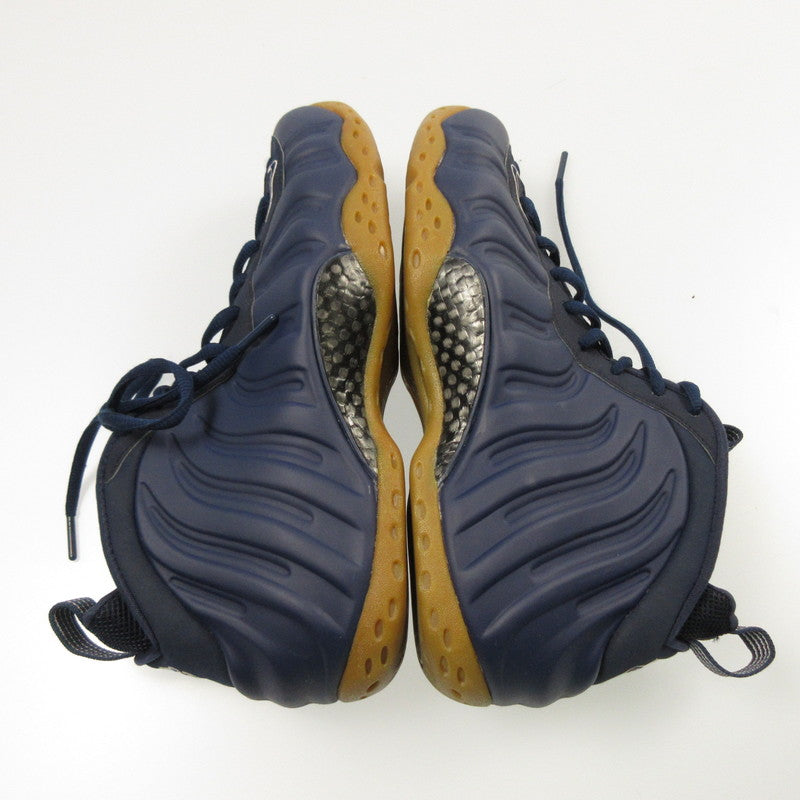 【中古】NIKE | ナイキ AIR FOAMPOSITE ONE スニーカー 314996-405 ネイビー 27cm