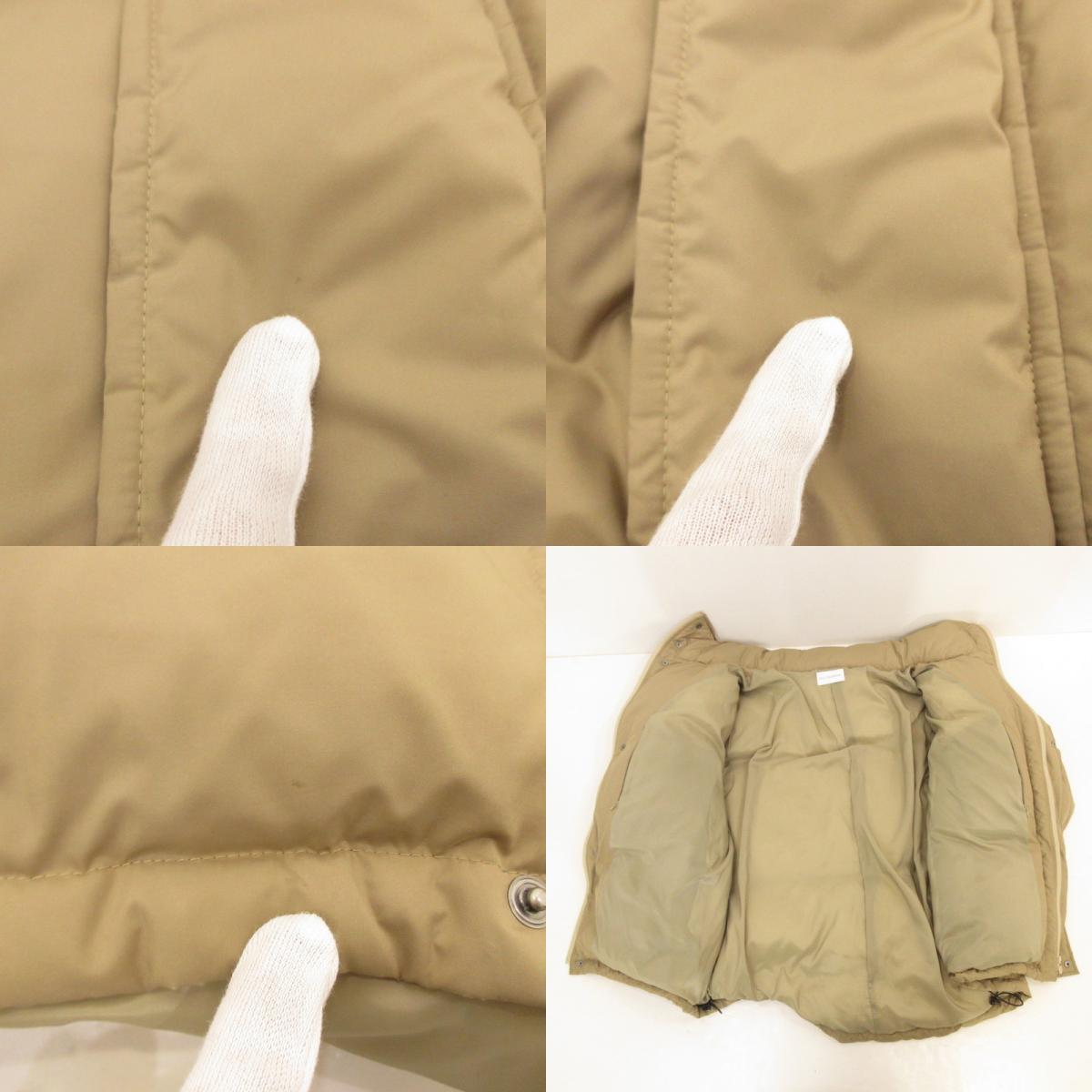【中古】 OVERSIZED SHORT DOWN JACKET ダウンジャケット 102105004 ベージュ サイズ:M