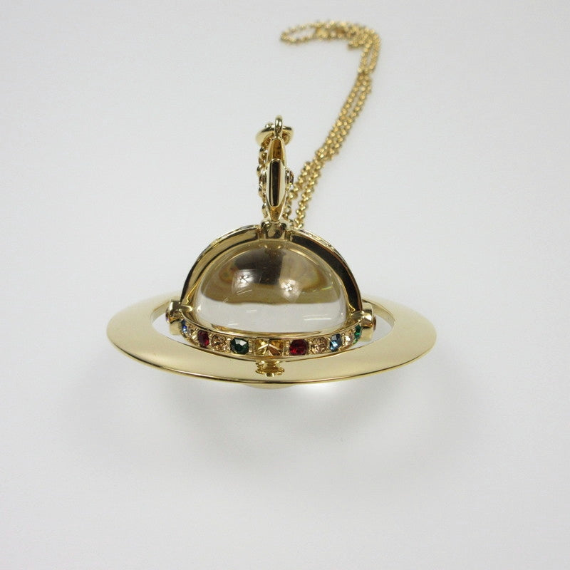 【中古】Vivienne Westwood | ヴィヴィアンウエストウッド NEWジャイアントオーブ ネックレス ワールズエンド限定 ゴールド