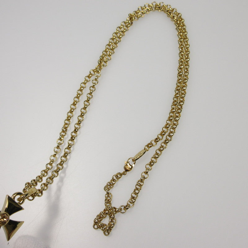 【中古】Vivienne Westwood | ヴィヴィアンウエストウッド NEWジャイアントオーブ ネックレス ワールズエンド限定 ゴールド