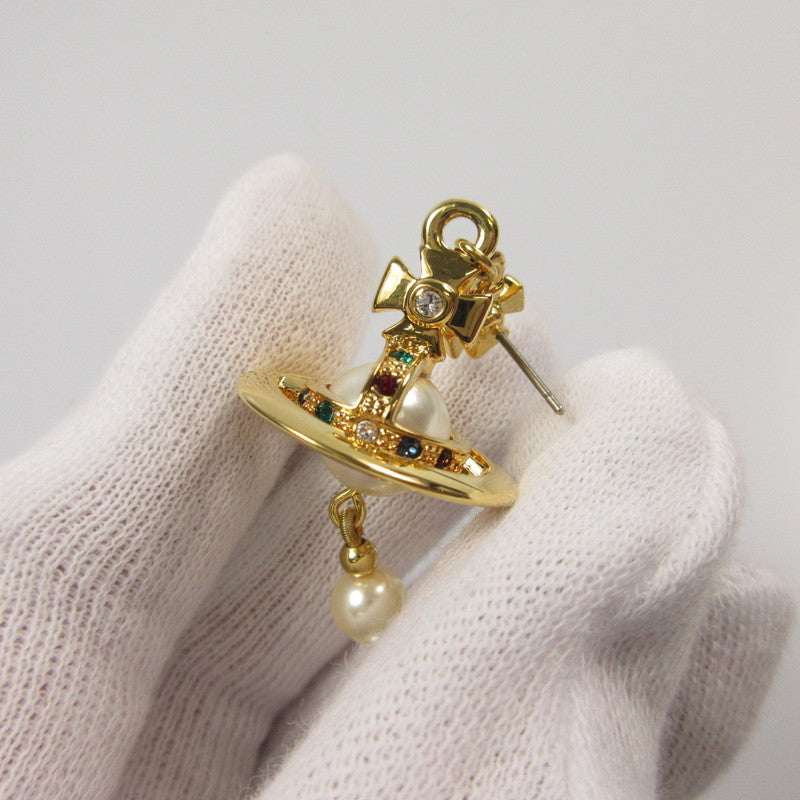 【中古】Vivienne Westwood | ヴィヴィアンウエストウッド ブロークンパール ピアス ゴールド