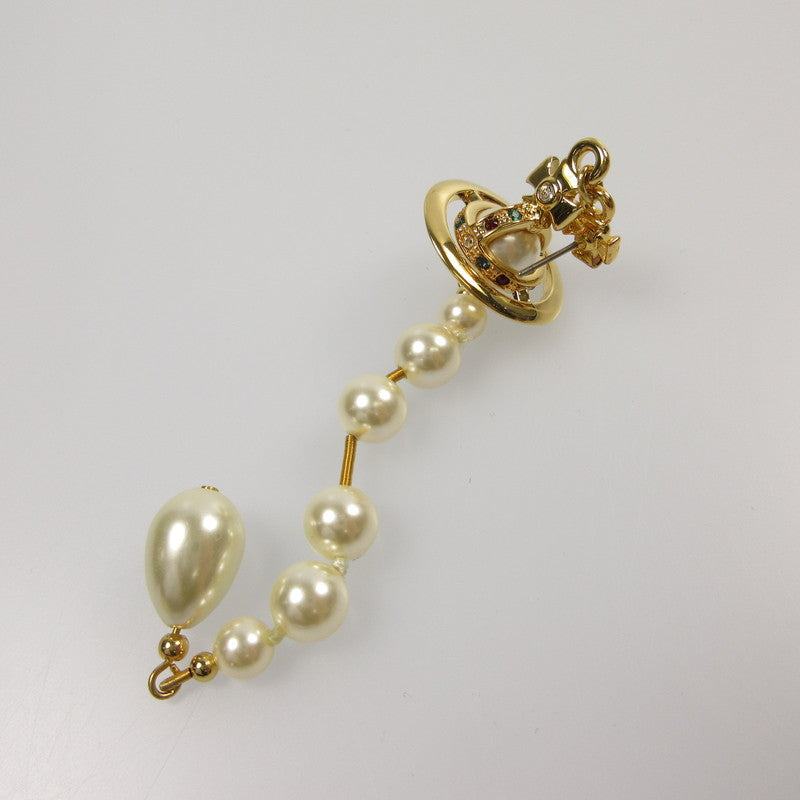 【中古】Vivienne Westwood | ヴィヴィアンウエストウッド ブロークンパール ピアス ゴールド