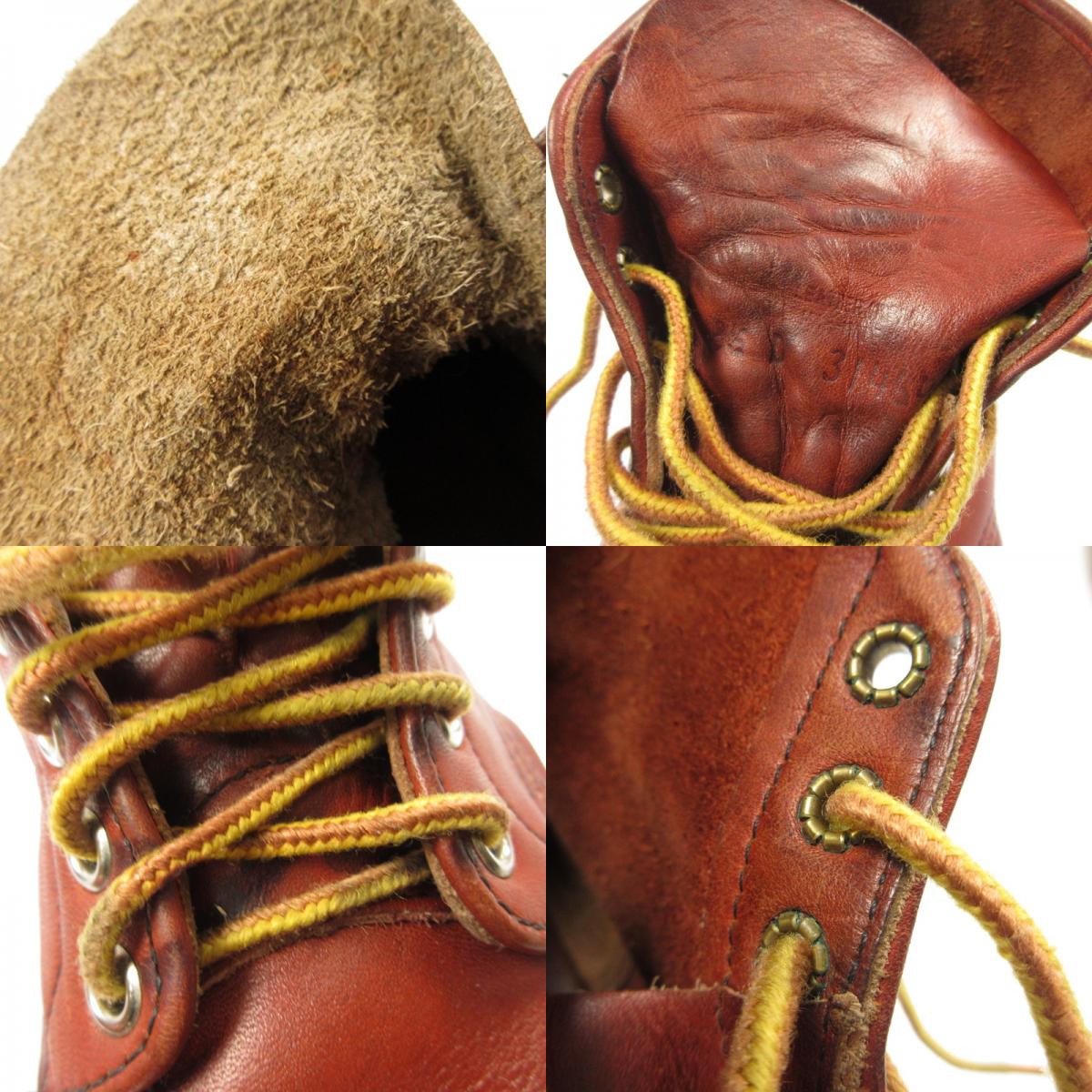 【中古】RED WING | レッドウィング 6” Classic Round ブーツ 8166 26.5cm ブラウン