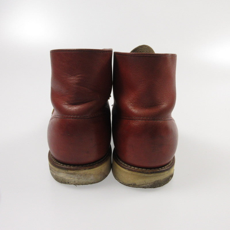 【中古】RED WING | レッドウィング 6” Classic Round ブーツ 8166 26.5cm ブラウン