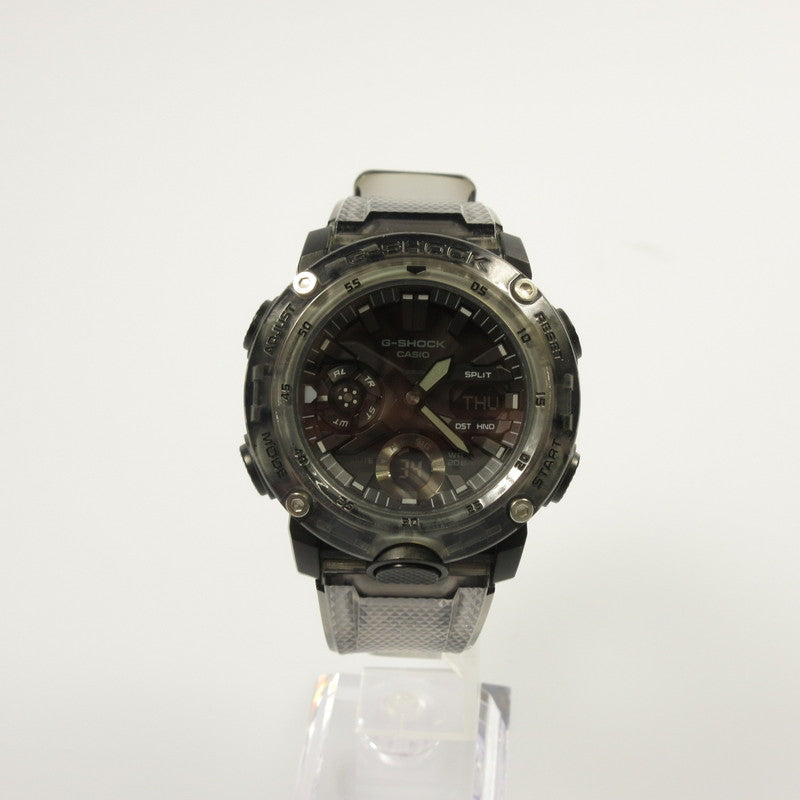 【中古】G-SHOCK | ジーショック 腕時計 GA-2000SKE-8AJF ブラック