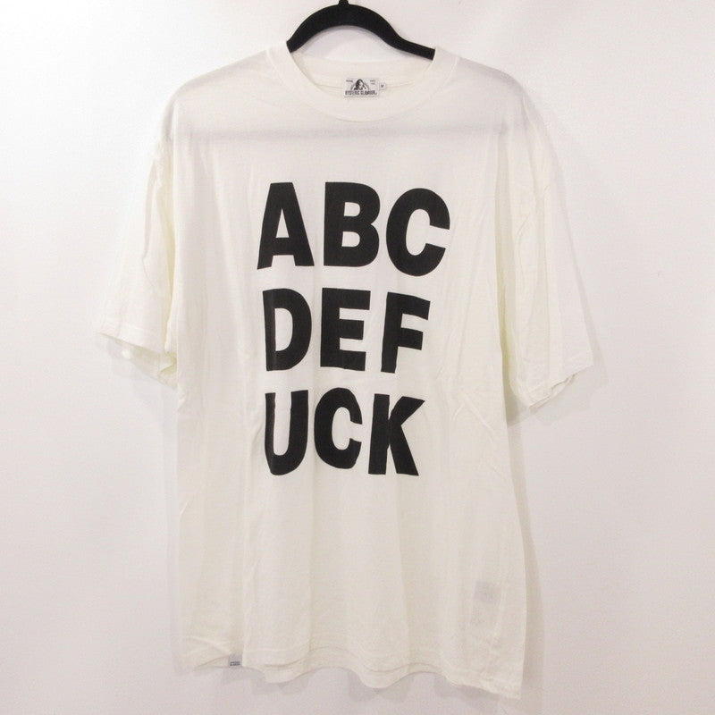 【中古】HYSTERIC GLAMOUR | ヒステリックグラマー TRENDEX オーバーサイズTシャツ 半袖Tシャツ 02201CT32 ホワイト サイズ:M