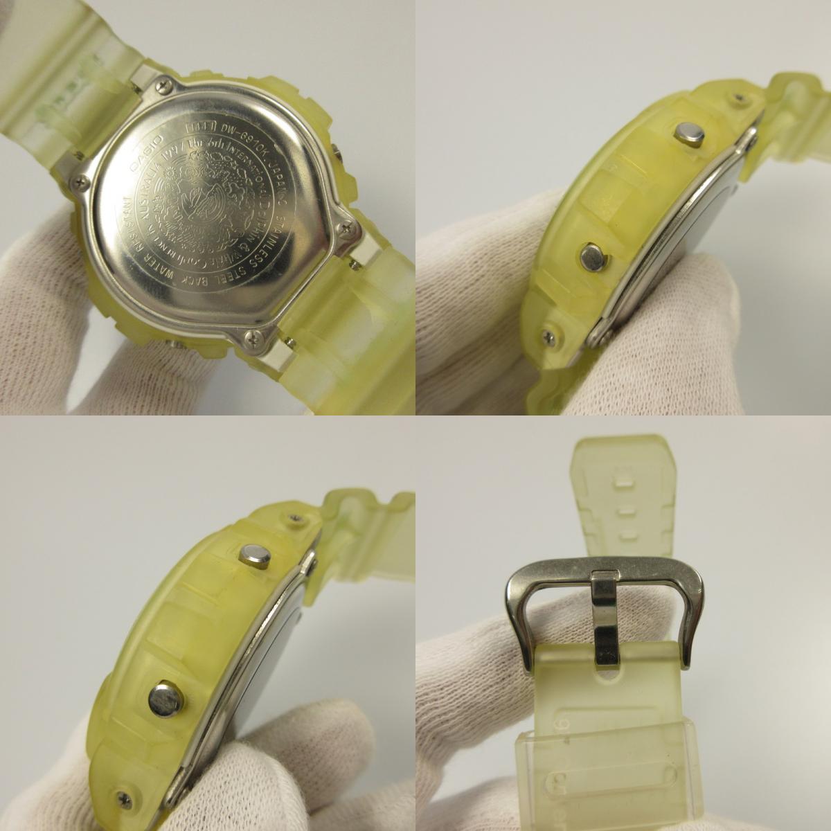 【中古】G-SHOCK | ジーショック 第6回国際イルカクジラ会議 腕時計 DW-6910K-8BT その他